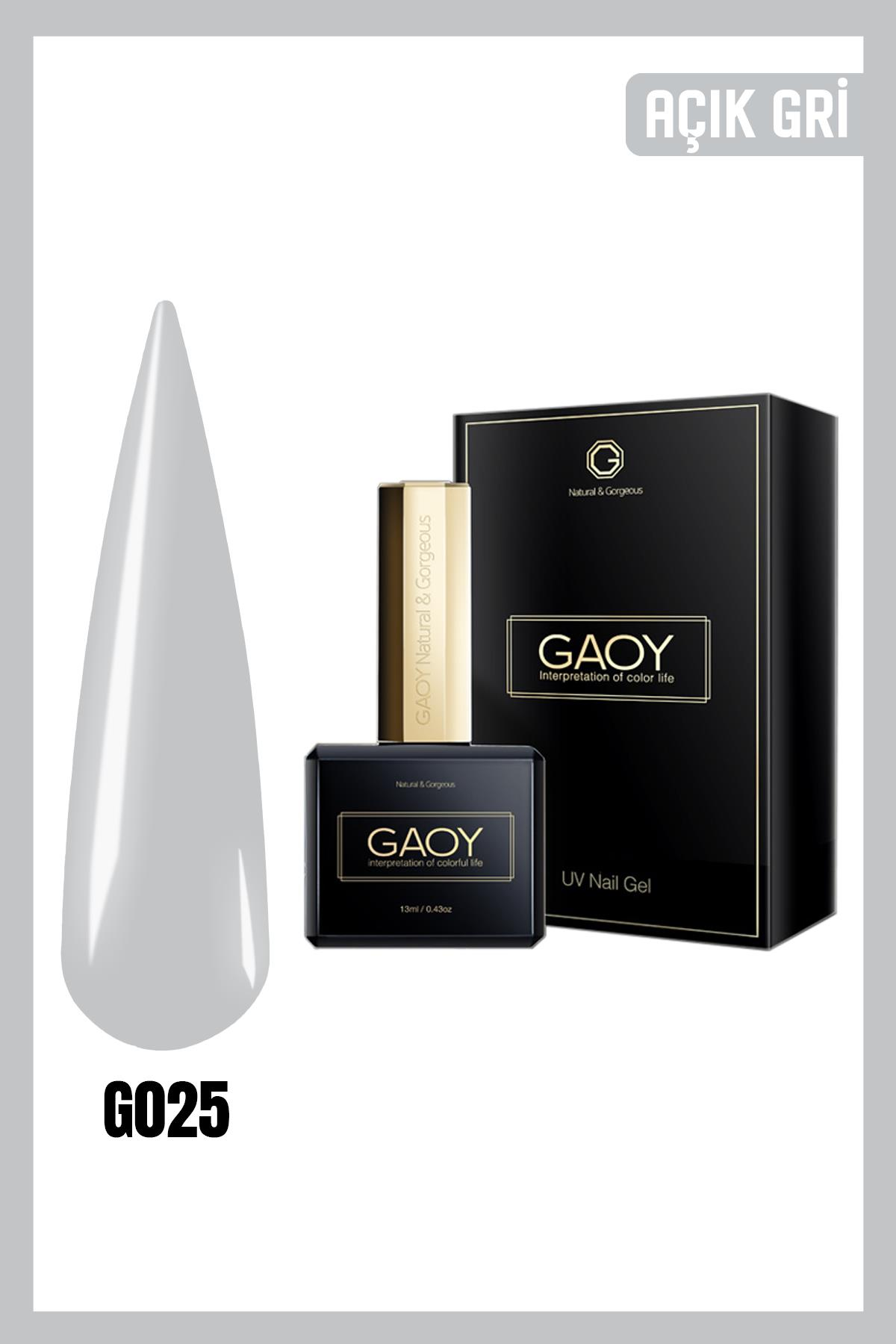 GAOY Uv Nail Gel Polish Kalıcı Oje 13ml G025