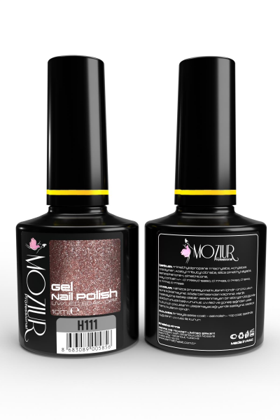 MOZIUR Simli Seri UV Led Kalıcı Oje 10ml H111