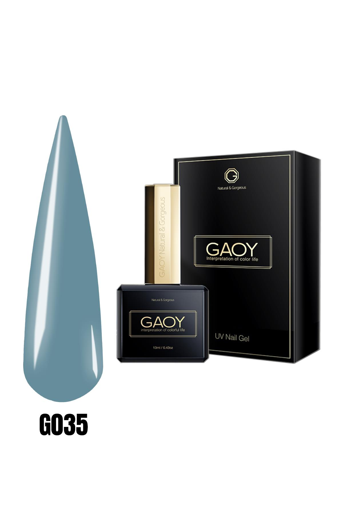 GAOY Uv Nail Gel Polish Kalıcı Oje 13ml G035