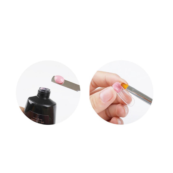 MOZIUR Poly Jel Fırçası Çift Taraflı