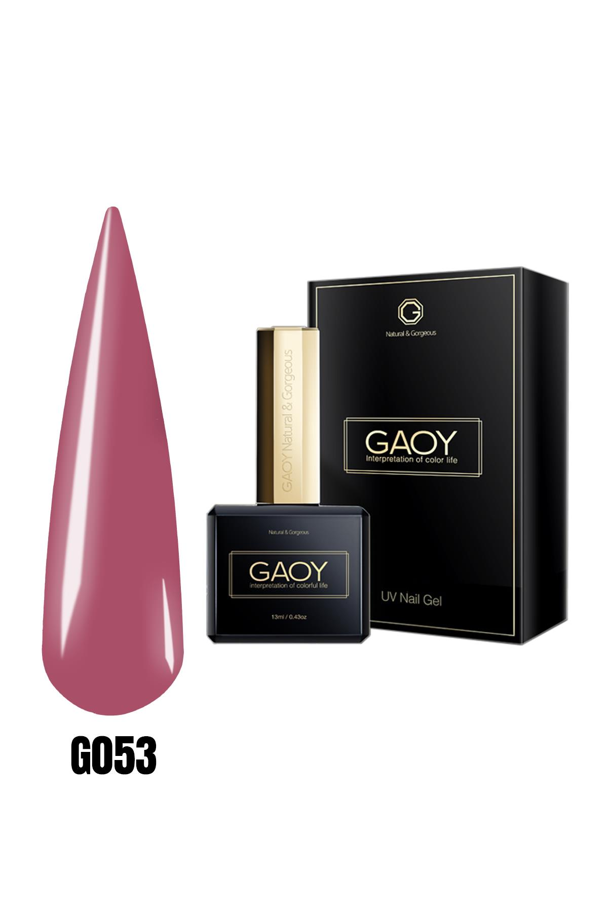 GAOY Uv Nail Gel Polish Kalıcı Oje 13ml G053