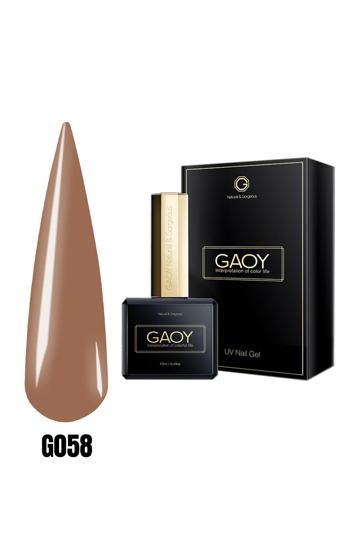 GAOY Uv Nail Gel Polish Kalıcı Oje 13ml G058
