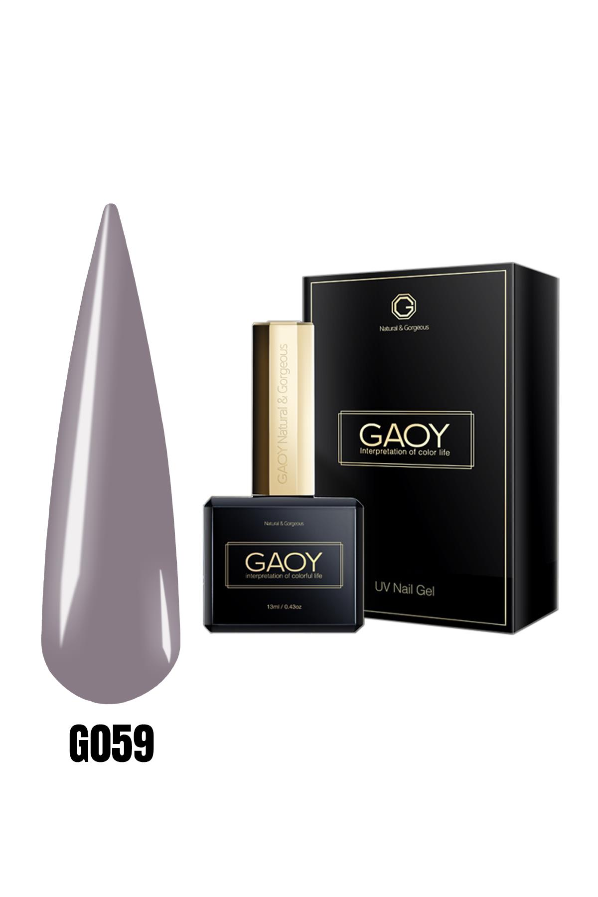 GAOY Uv Nail Gel Polish Kalıcı Oje 13ml G059