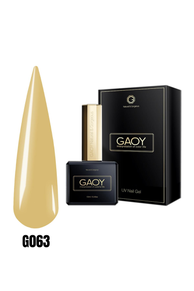 GAOY Uv Nail Gel Polish Kalıcı Oje 13ml G063