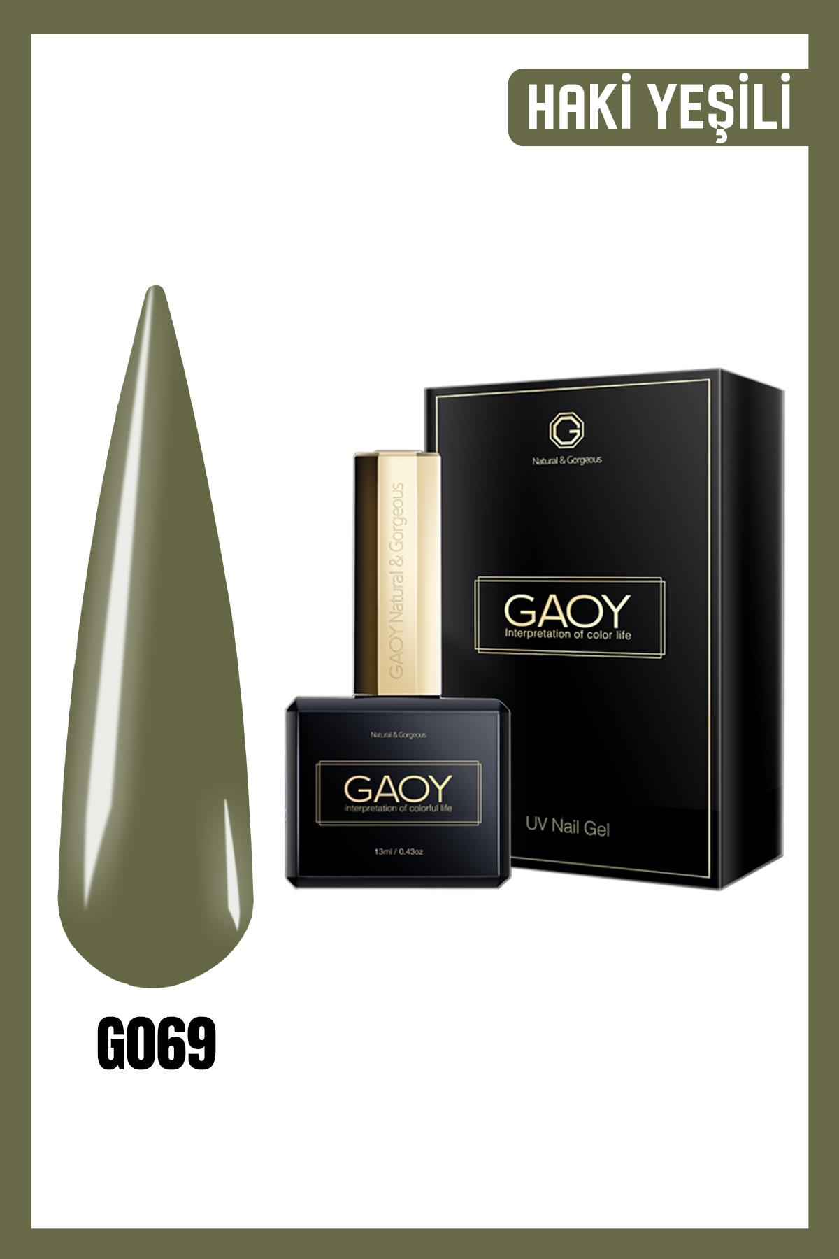 GAOY Uv Nail Gel Polish Kalıcı Oje 13ml G069