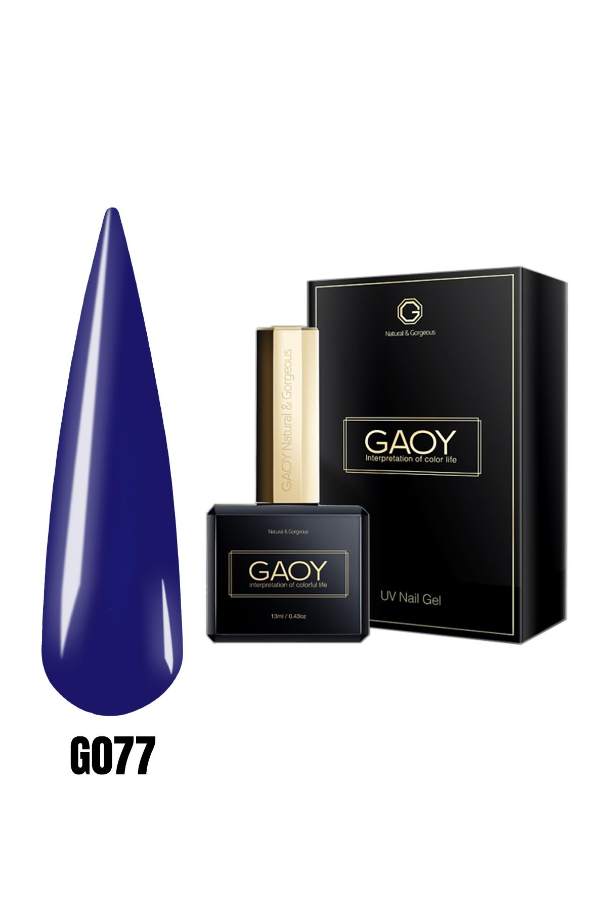 GAOY Uv Nail Gel Polish Kalıcı Oje 13ml G077