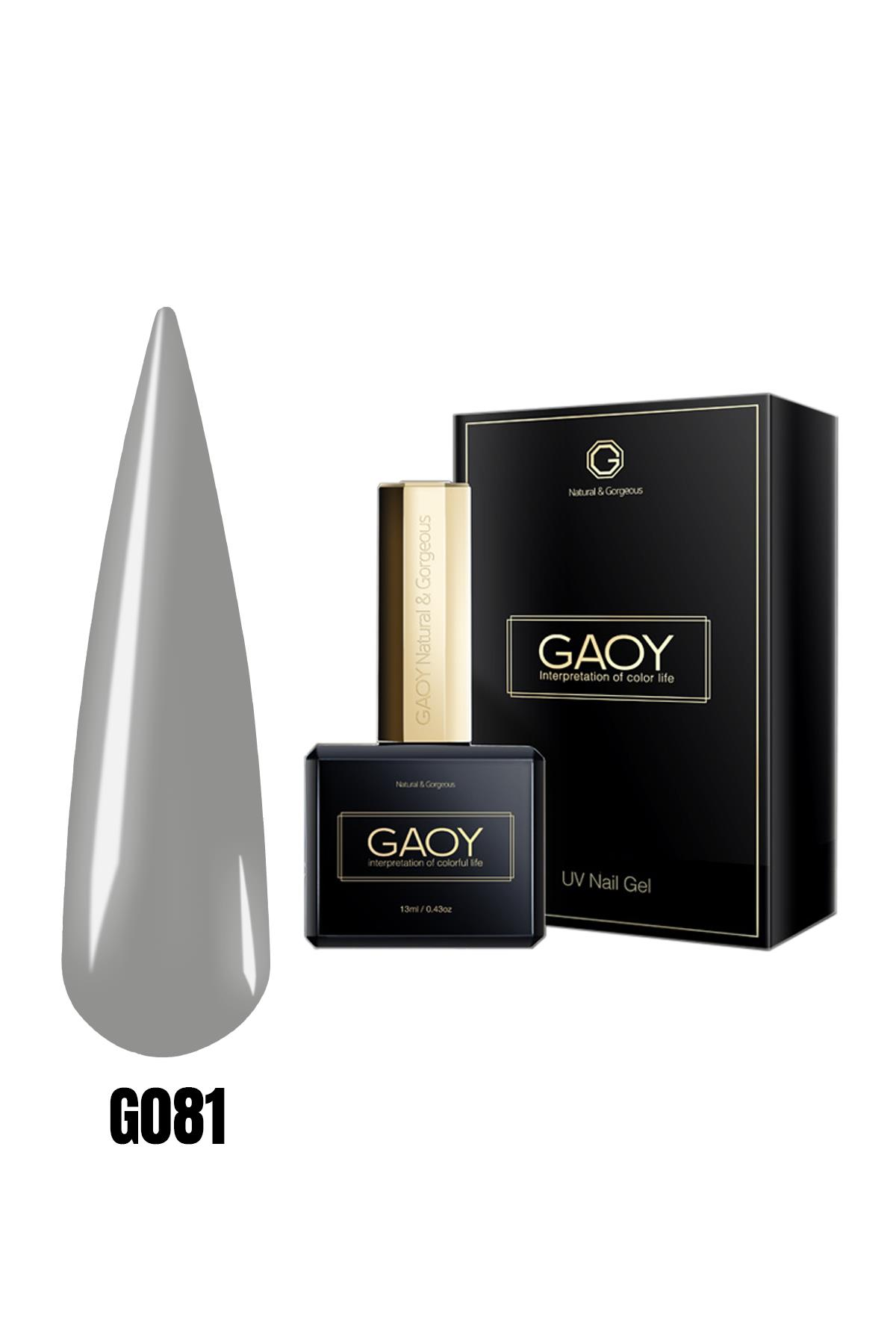 GAOY Uv Nail Gel Polish Kalıcı Oje 13ml G081