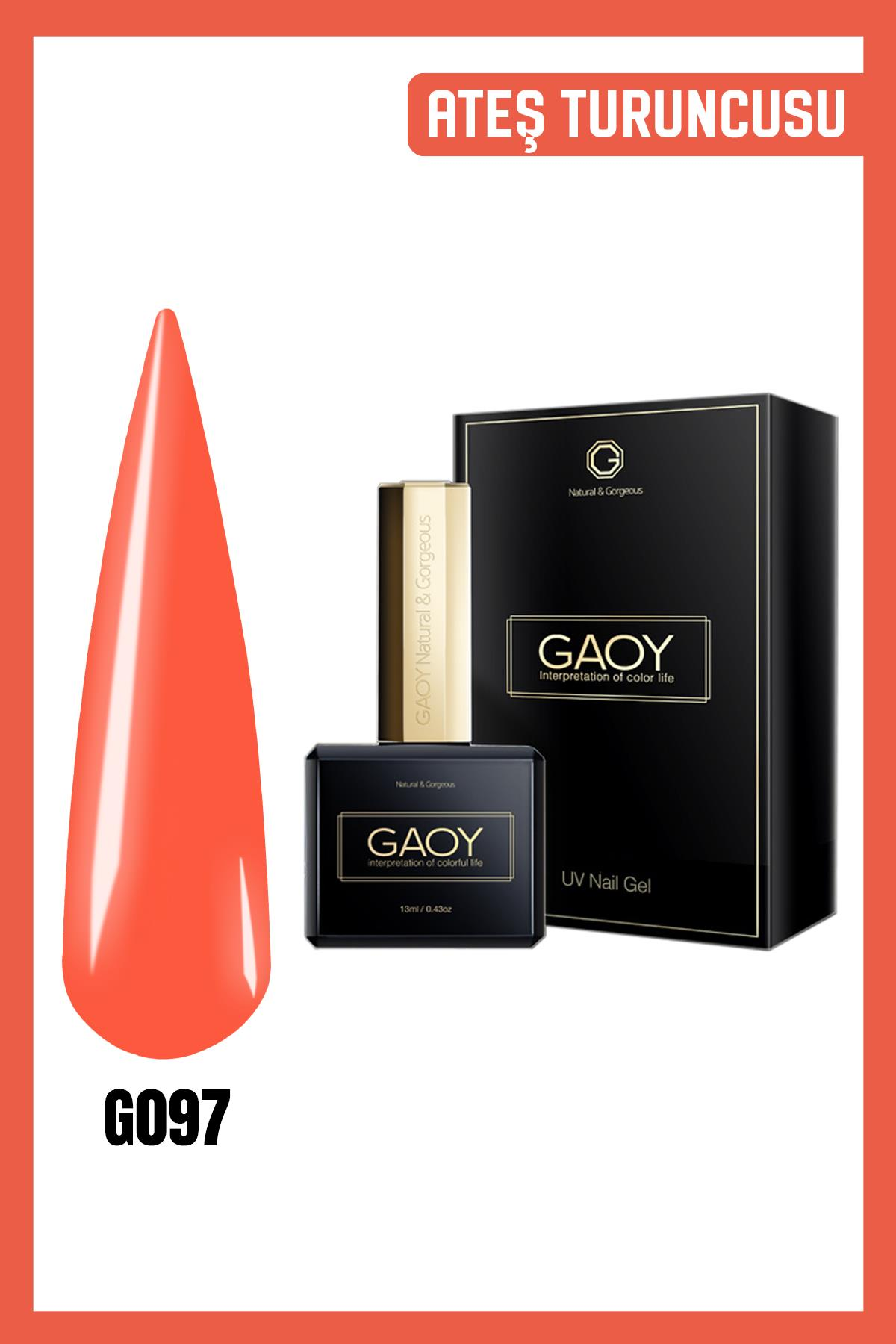 GAOY Uv Nail Gel Polish Kalıcı Oje 13ml G097