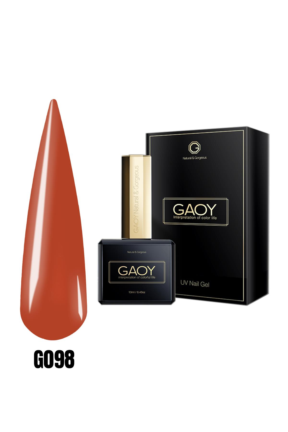 GAOY Uv Nail Gel Polish Kalıcı Oje 13ml G098