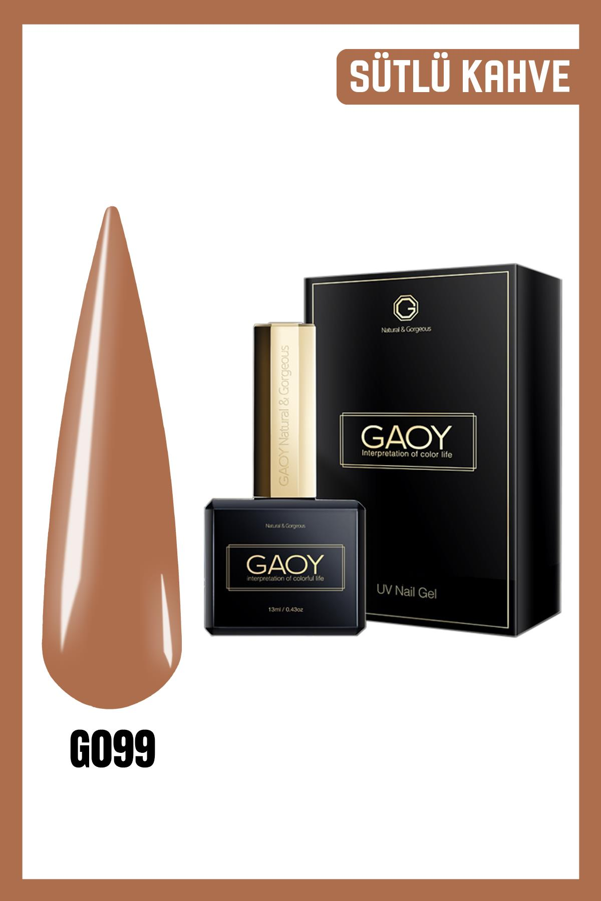 GAOY Uv Nail Gel Polish Kalıcı Oje 13ml G099
