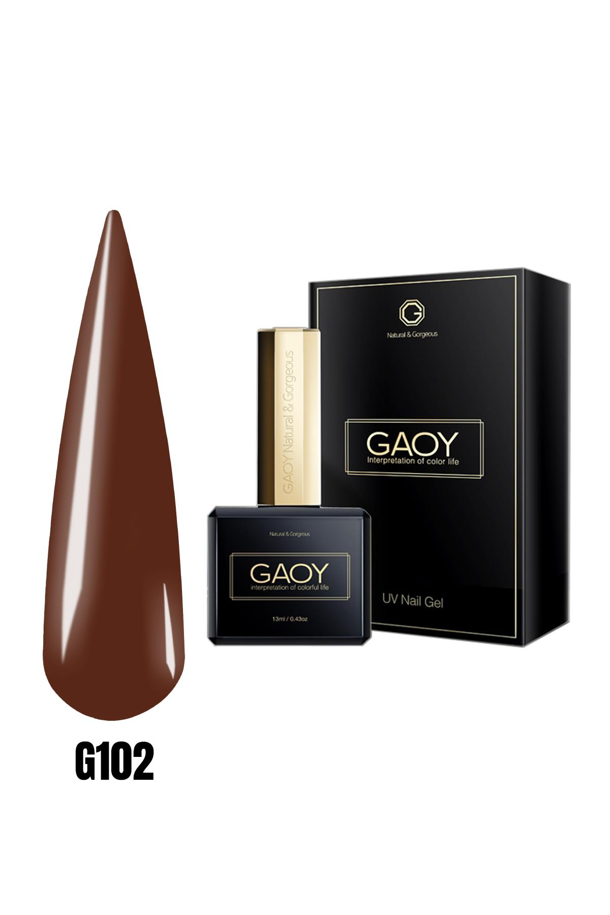 GAOY Uv Nail Gel Polish Kalıcı Oje 13ml G102