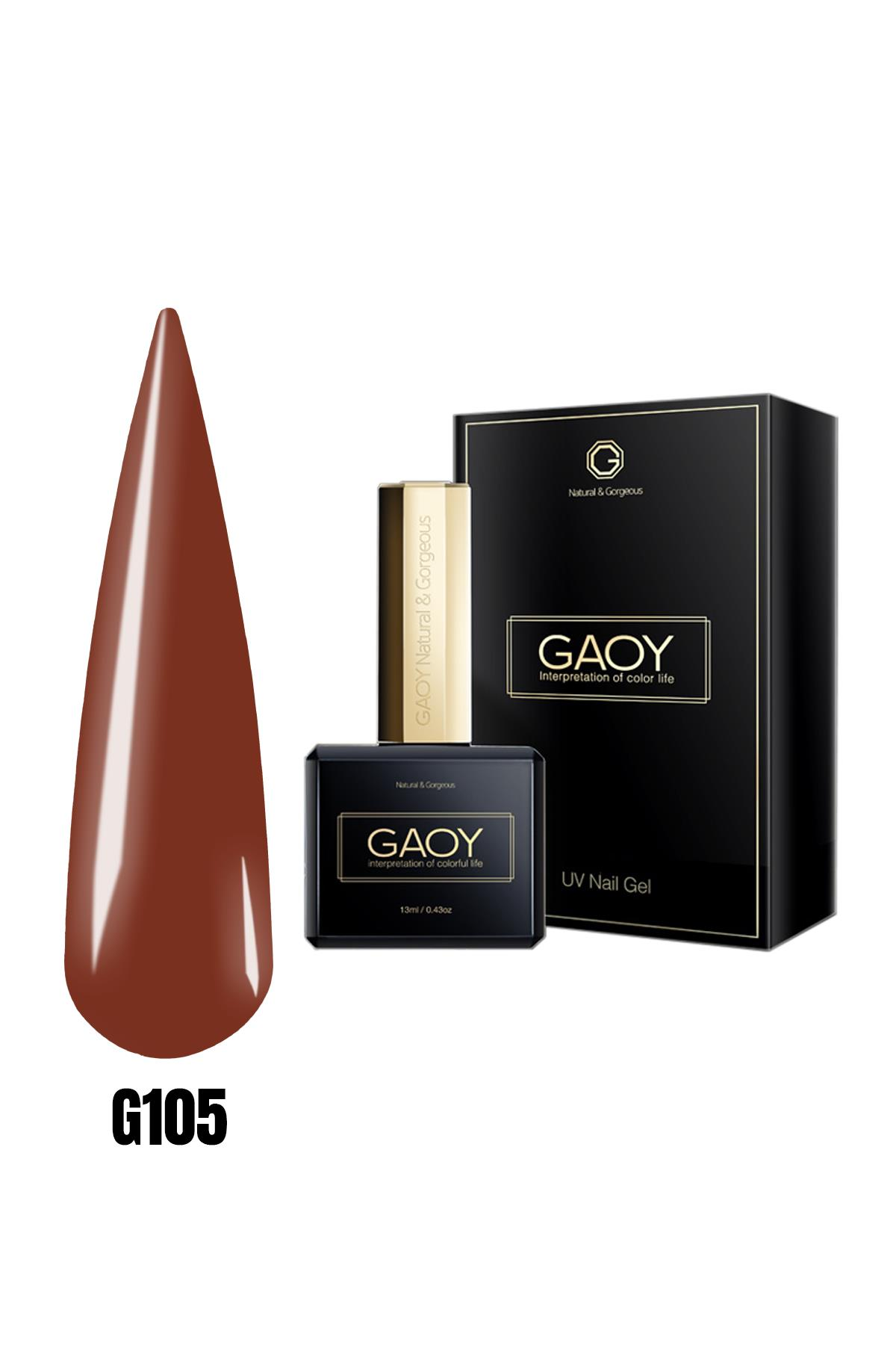 GAOY Uv Nail Gel Polish Kalıcı Oje 13ml G105