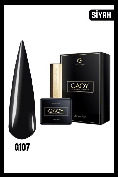GAOY Uv Nail Gel Polish Kalıcı Oje 13ml G107