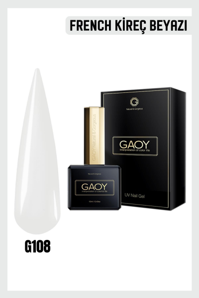 GAOY Uv Nail Gel Polish Kalıcı Oje 13ml G108