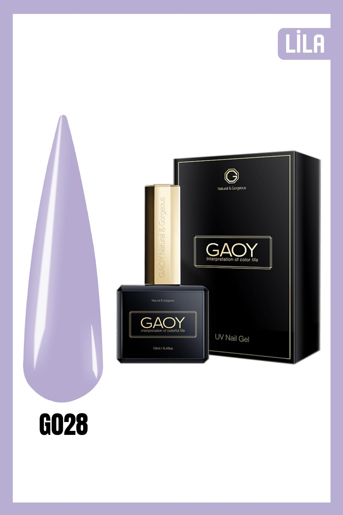 GAOY Uv Nail Gel Polish Kalıcı Oje 13ml G028