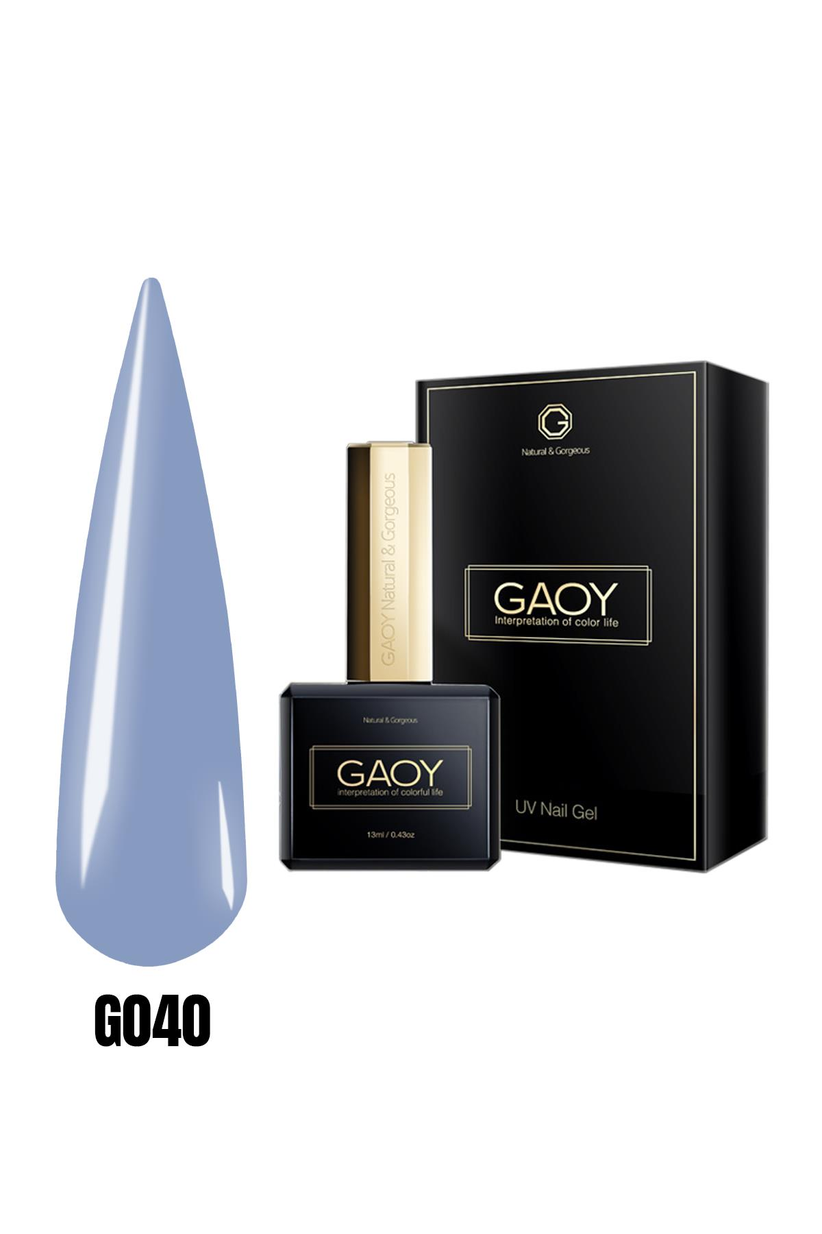GAOY Uv Nail Gel Polish Kalıcı Oje 13ml G040
