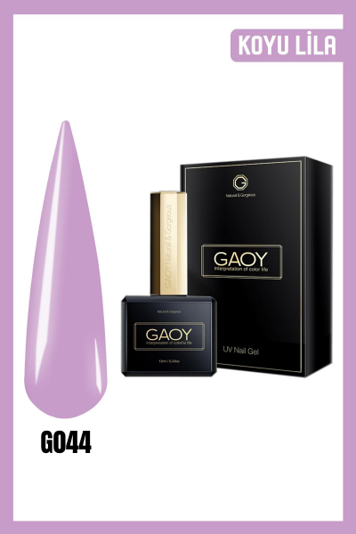 GAOY Uv Nail Gel Polish Kalıcı Oje 13ml G044