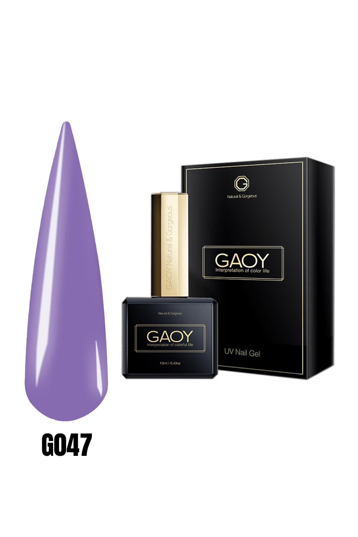 GAOY Uv Nail Gel Polish Kalıcı Oje 13ml G047