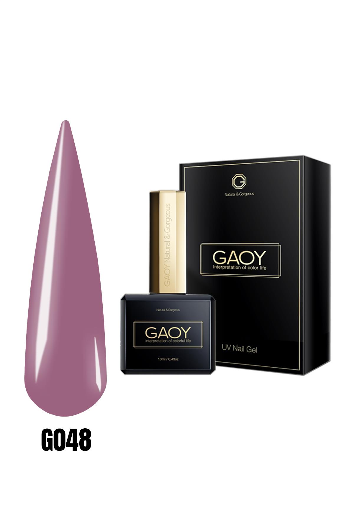 GAOY Uv Nail Gel Polish Kalıcı Oje 13ml G048