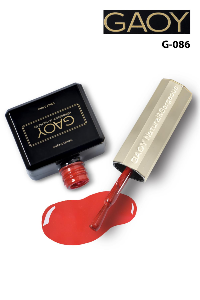 GAOY Uv Nail Gel Polish Fire Series Kalıcı Oje 13ml G086