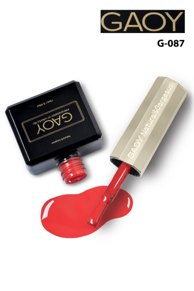 GAOY Uv Nail Gel Polish Fire Series Kalıcı Oje 13ml G087
