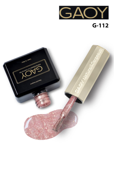 GAOY Uv Nail Gel Polish Glitter Series Kalıcı Oje 13ml G112
