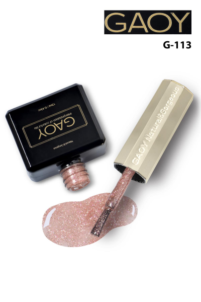 GAOY Uv Nail Gel Polish Glitter Series Kalıcı Oje 13ml G113