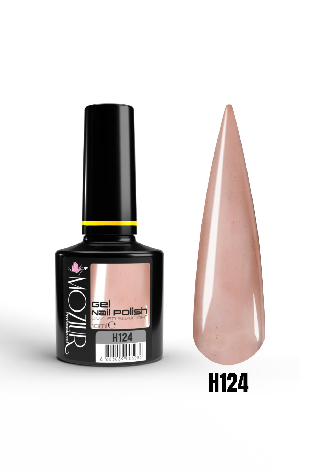 MOZIUR Uv Led Kalıcı Oje 10ml H124
