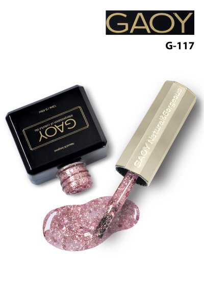 GAOY Uv Nail Gel Polish Glitter Series Kalıcı Oje 13ml G117