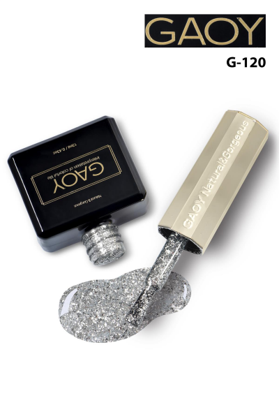 GAOY Uv Nail Gel Polish Glitter Series Kalıcı Oje 13ml G120