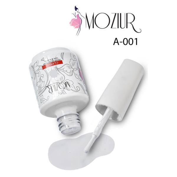 MOZIUR UV Led Kalıcı Oje 15ml Ana Renkler A001