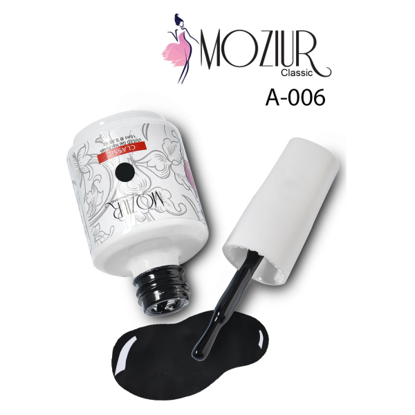 MOZIUR UV Led Kalıcı Oje 15ml Ana Renkler A006