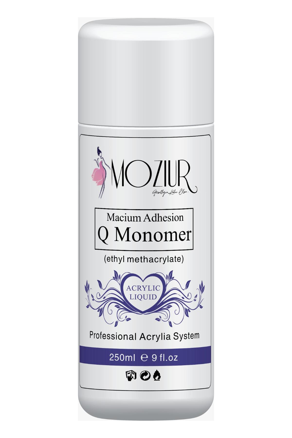 MOZIUR Q Monomer Akrilik Likit Sıvısı 250 ml