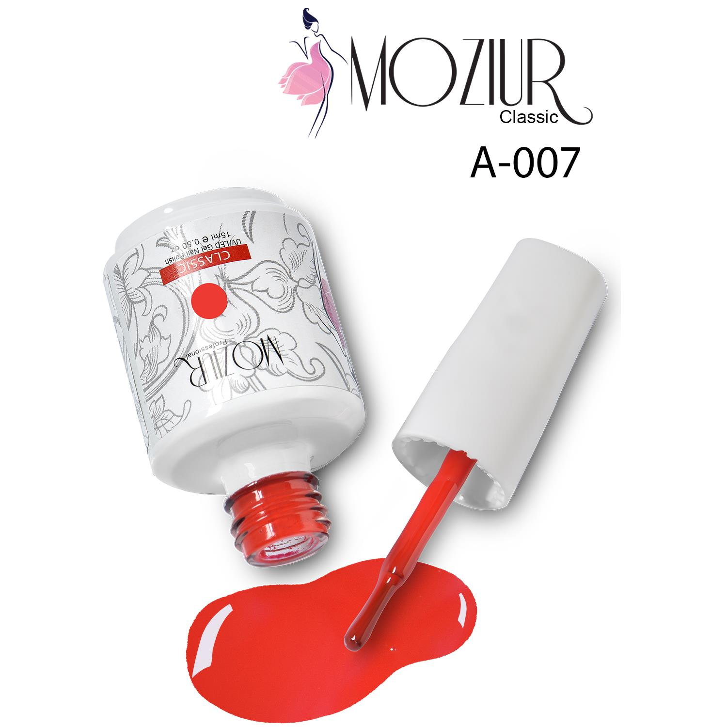 MOZIUR UV Led Kalıcı Oje 15ml A007