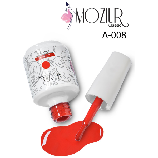 MOZIUR UV Led Kalıcı Oje 15ml A008