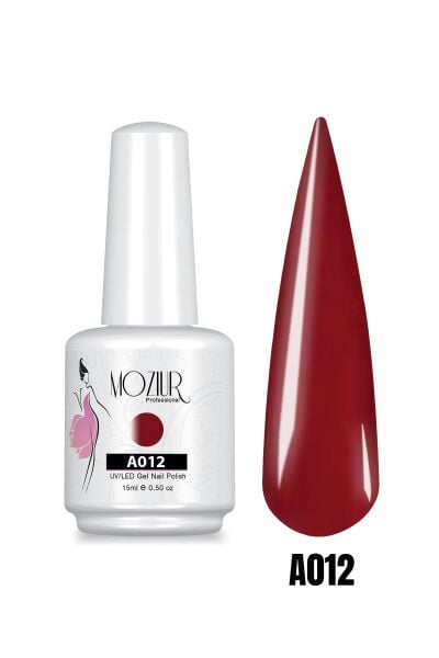 MOZIUR UV Led Kalıcı Oje 15ml A012