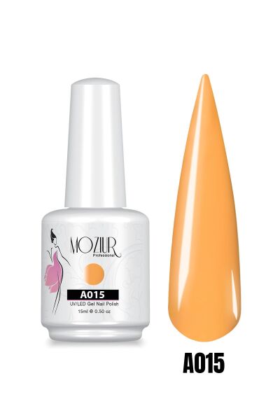 MOZIUR UV Led Kalıcı Oje 15ml A015
