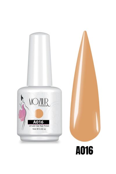 MOZIUR UV Led Kalıcı Oje 15ml A016