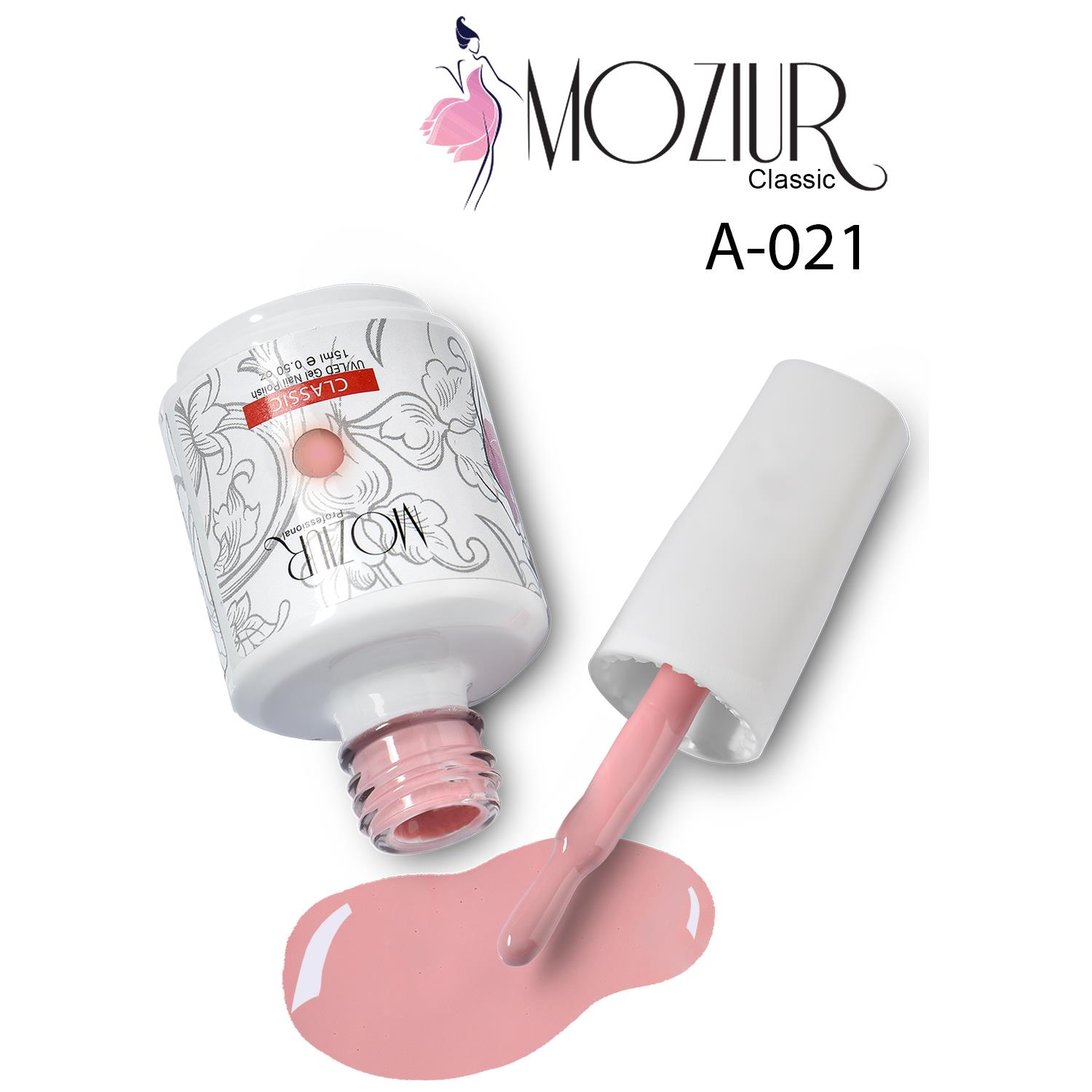 MOZIUR UV Led Kalıcı Oje 15ml A021