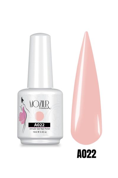 MOZIUR UV Led Kalıcı Oje 15ml A022