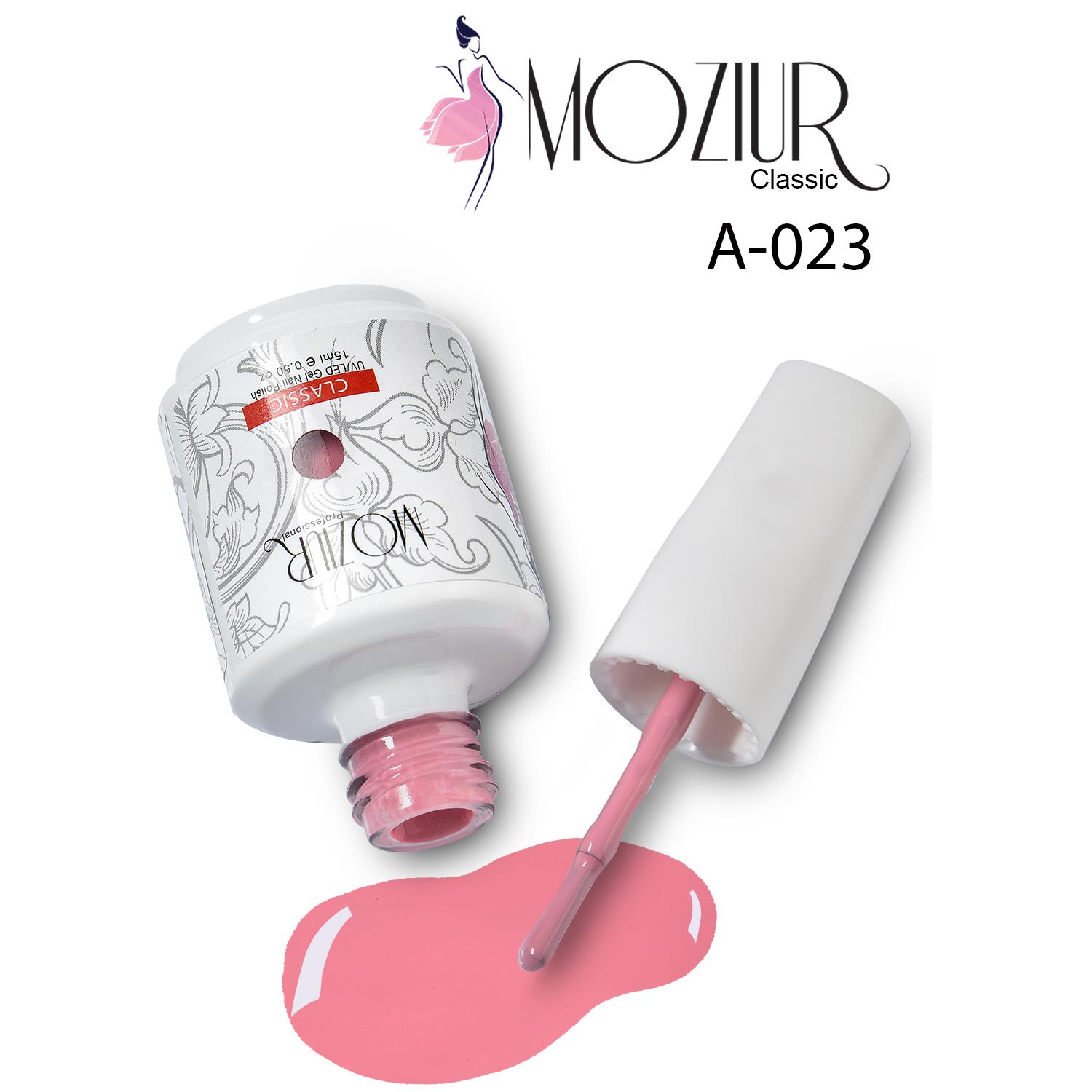 MOZIUR UV Led Kalıcı Oje 15ml A023