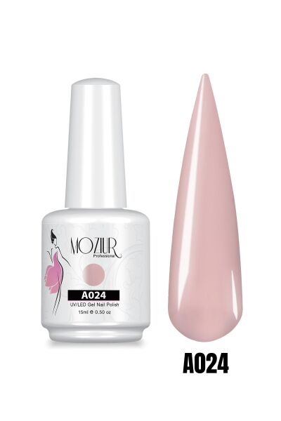MOZIUR UV Led Kalıcı Oje 15ml A024