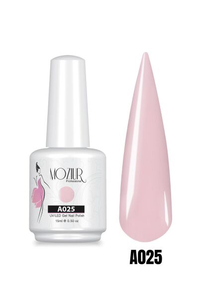 MOZIUR UV Led Kalıcı Oje 15ml A025