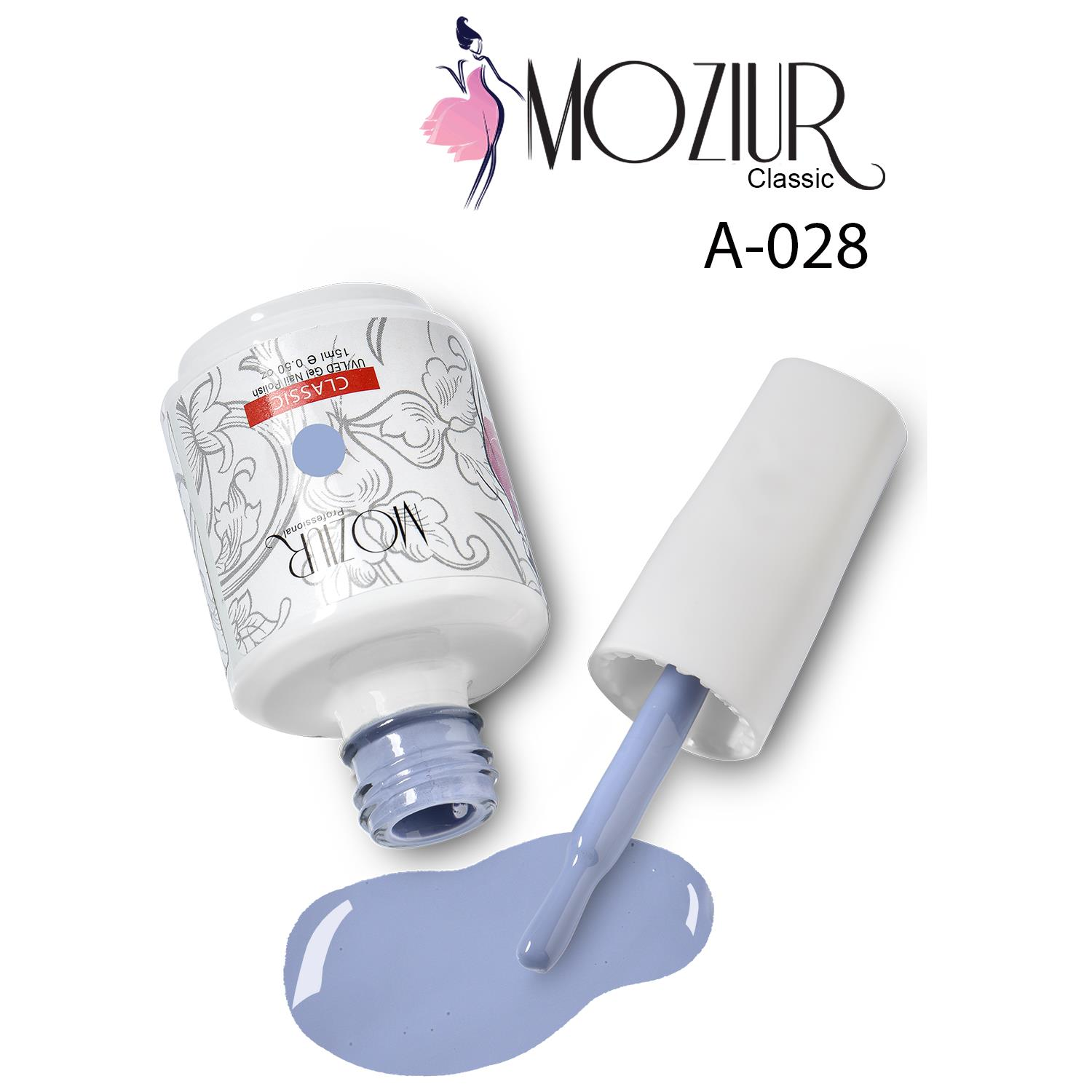 MOZIUR UV Led Kalıcı Oje 15ml A028