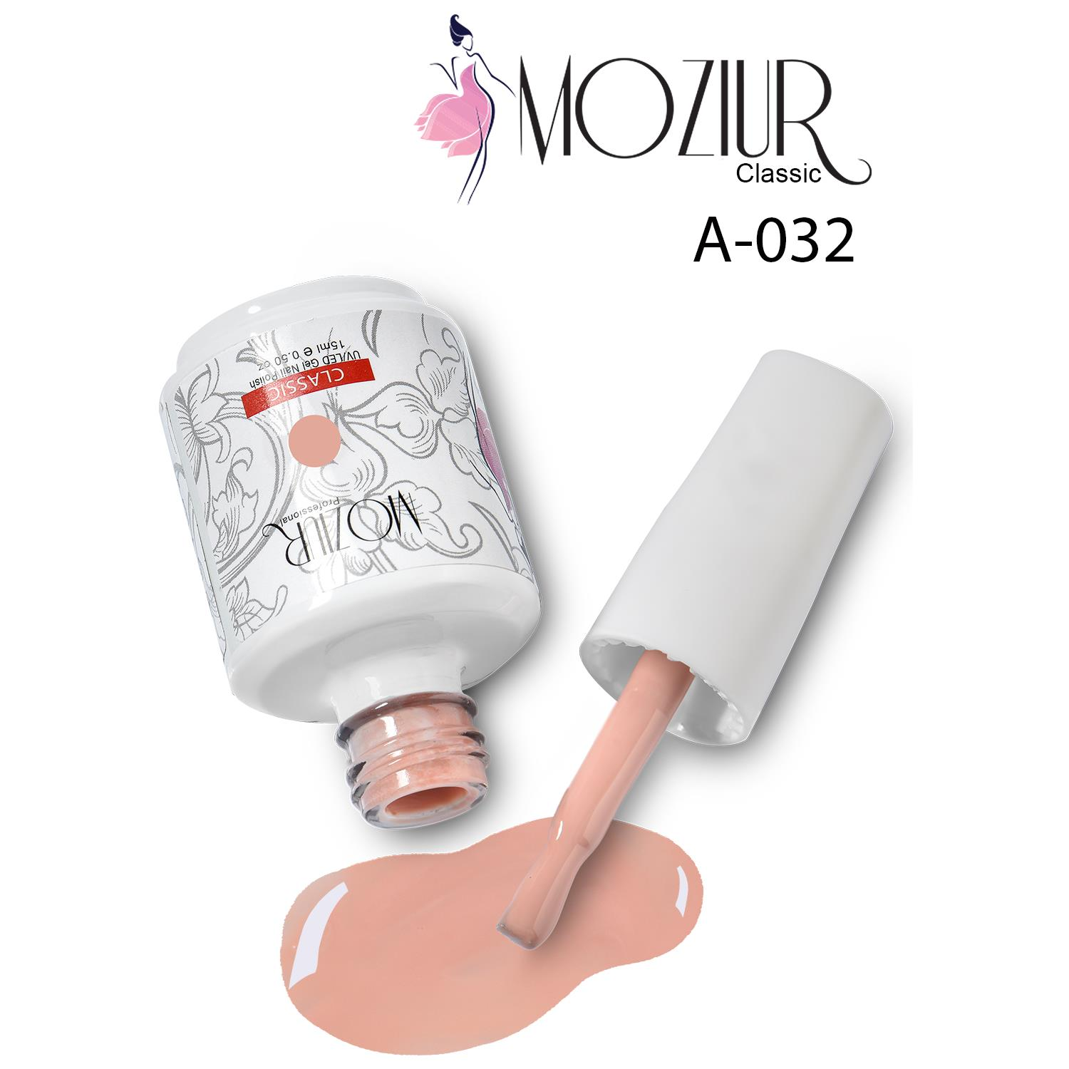 MOZIUR UV Led Kalıcı Oje 15ml A032