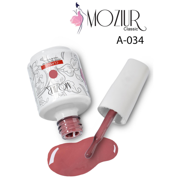 MOZIUR UV Led Kalıcı Oje 15ml A034