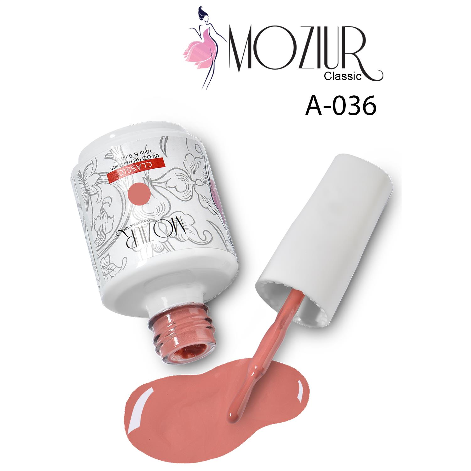 MOZIUR UV Led Kalıcı Oje 15ml A036