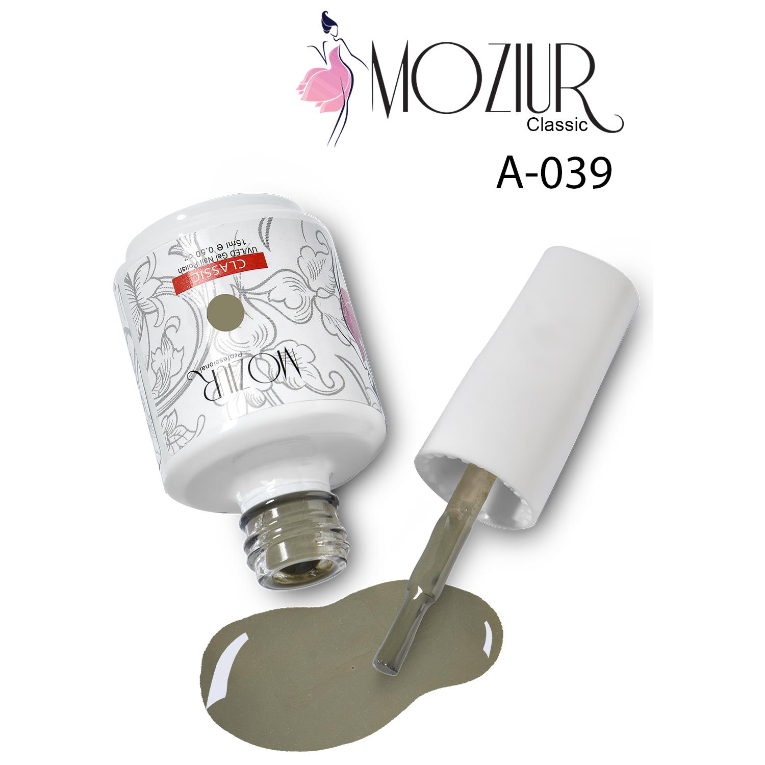 MOZIUR UV Led Kalıcı Oje 15ml A039