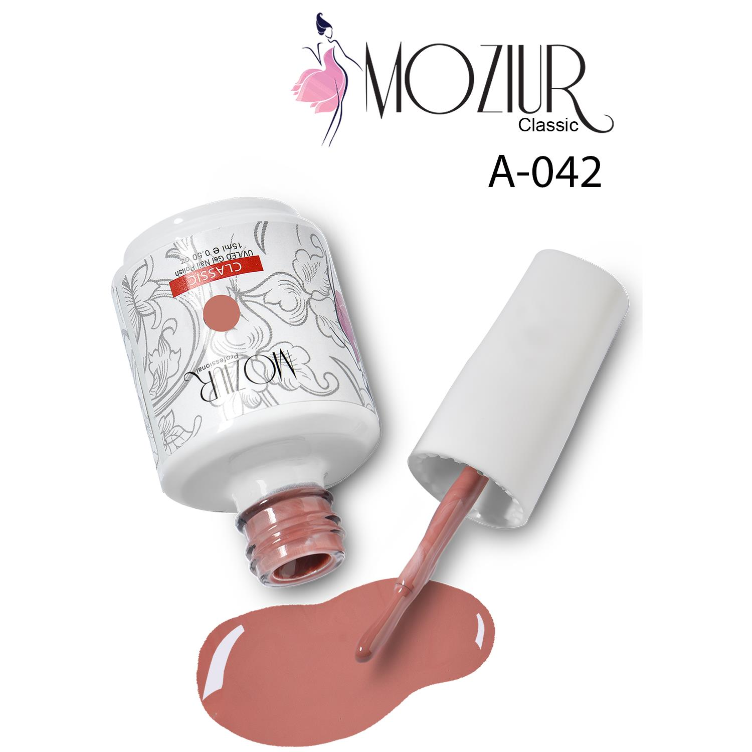 MOZIUR UV Led Kalıcı Oje 15ml A042