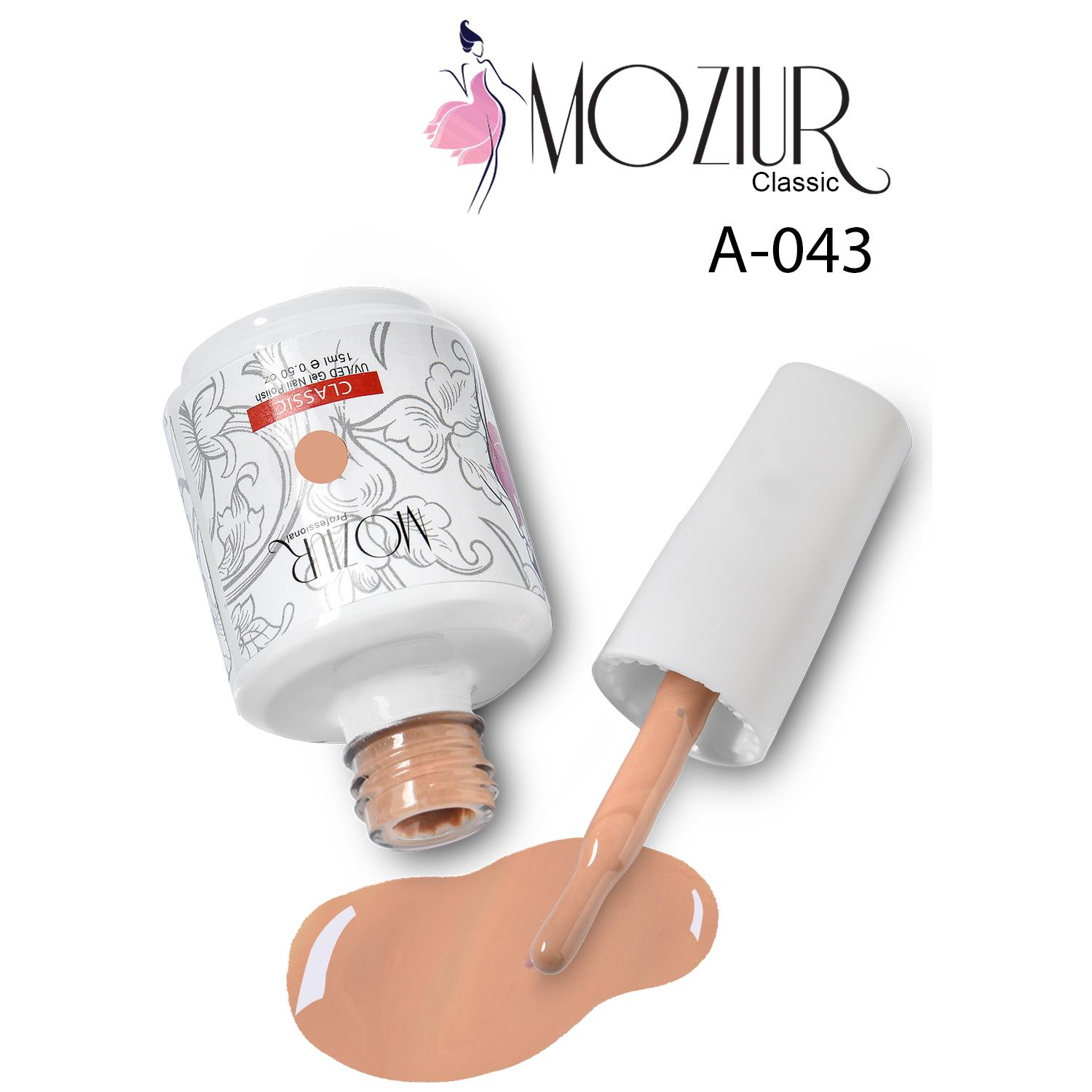 MOZIUR UV Led Kalıcı Oje 15ml A043